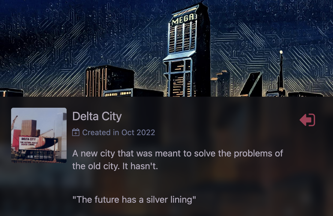Worlds of Sequel Nova